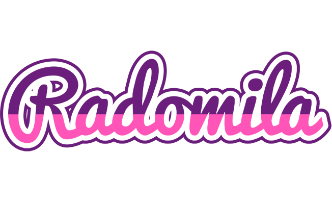 Radomila cheerful logo
