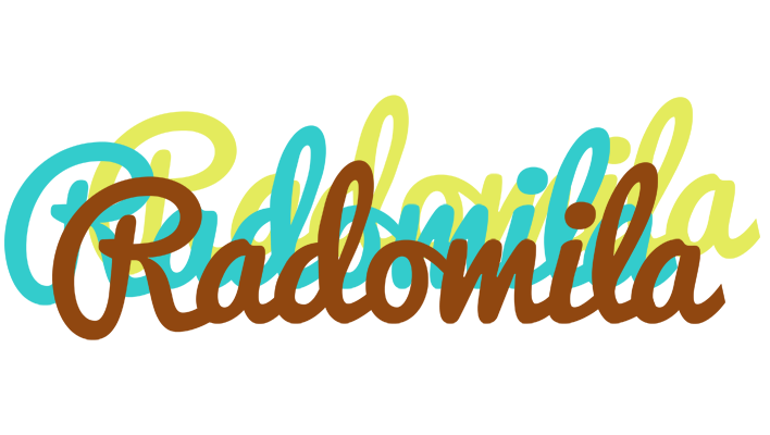 Radomila cupcake logo