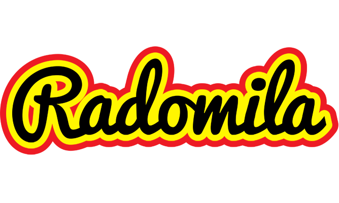Radomila flaming logo