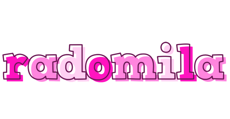 Radomila hello logo