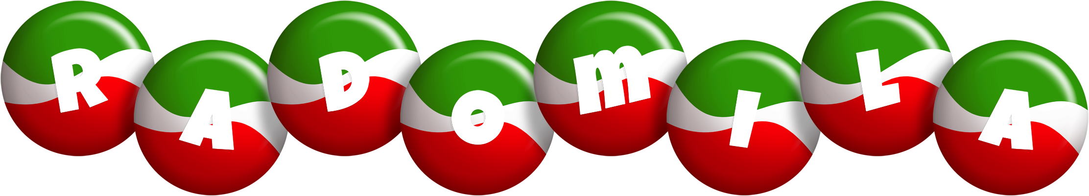 Radomila italy logo