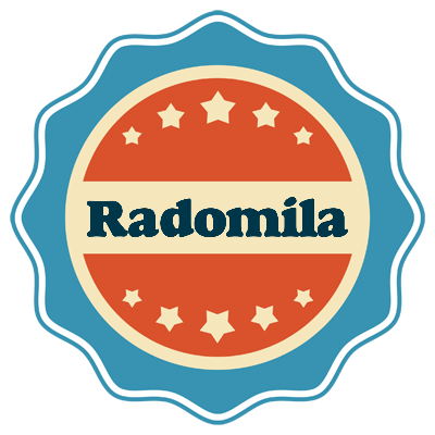 Radomila labels logo