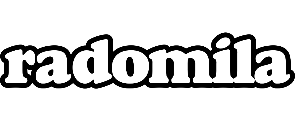 Radomila panda logo