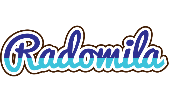 Radomila raining logo