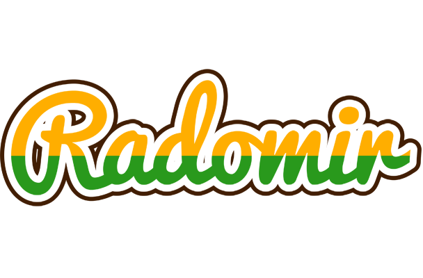 Radomir banana logo
