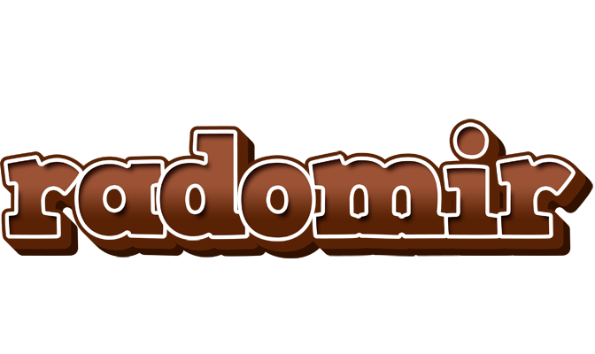 Radomir brownie logo