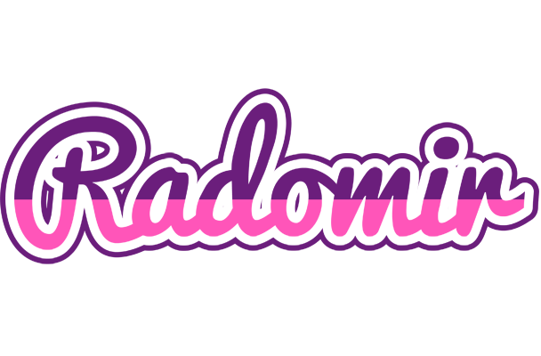 Radomir cheerful logo