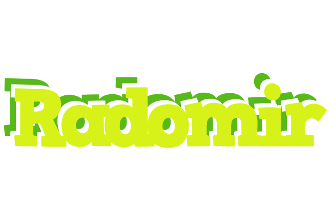 Radomir citrus logo