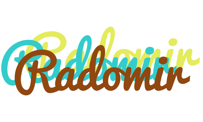 Radomir cupcake logo