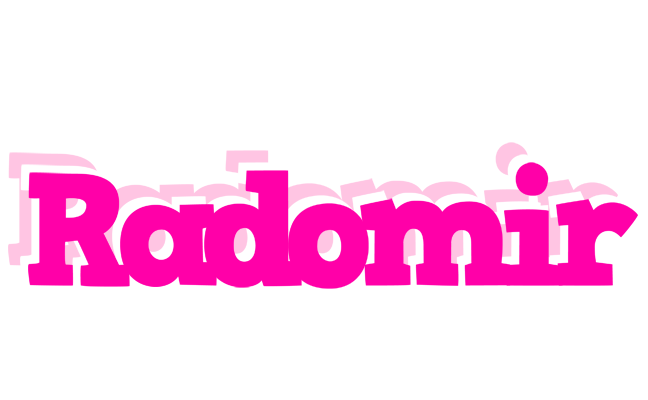 Radomir dancing logo