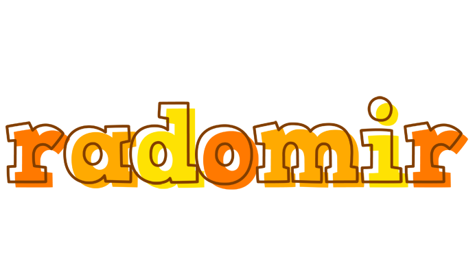 Radomir desert logo