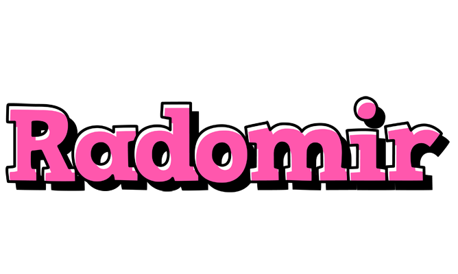 Radomir girlish logo