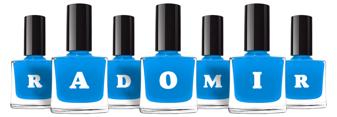 Radomir glossy logo