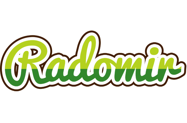 Radomir golfing logo
