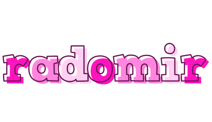 Radomir hello logo