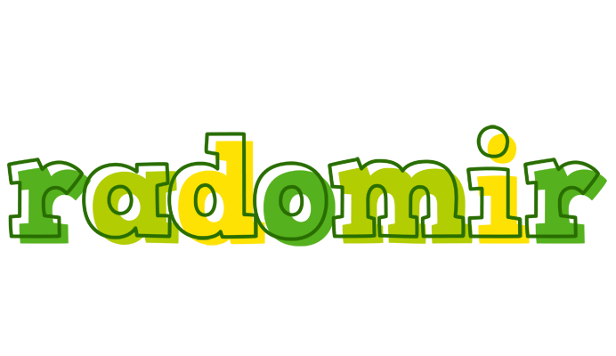 Radomir juice logo