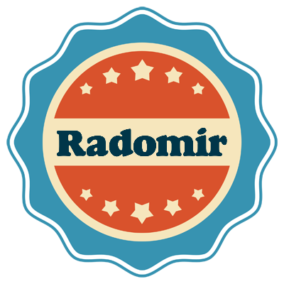 Radomir labels logo