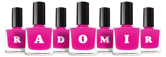 Radomir nails logo