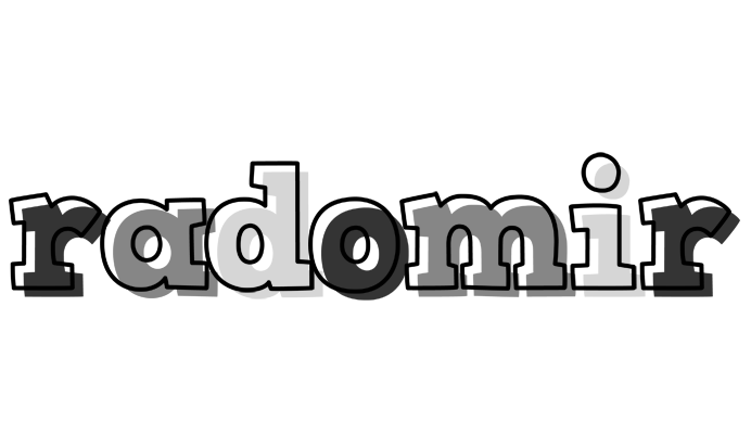 Radomir night logo