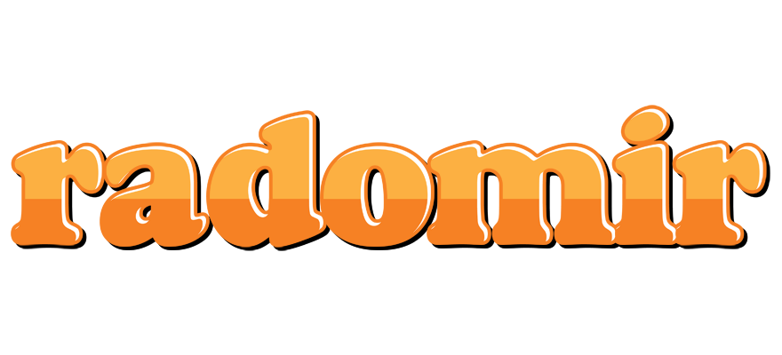 Radomir orange logo