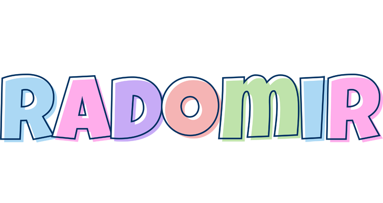Radomir pastel logo