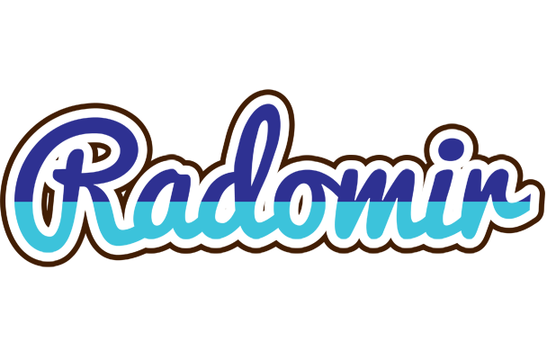 Radomir raining logo