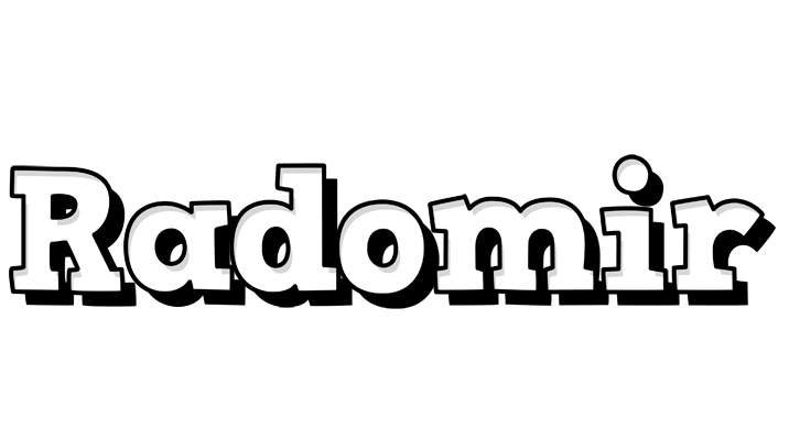 Radomir snowing logo