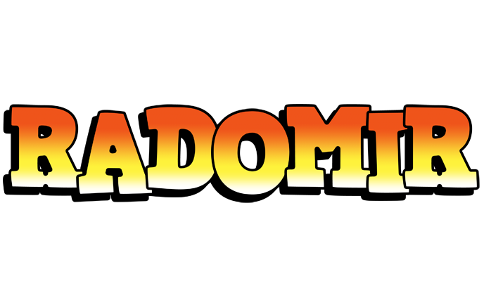 Radomir sunset logo