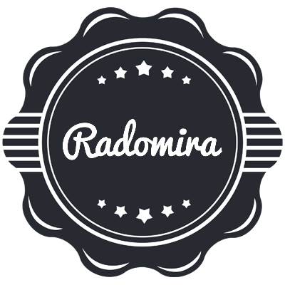 Radomira badge logo