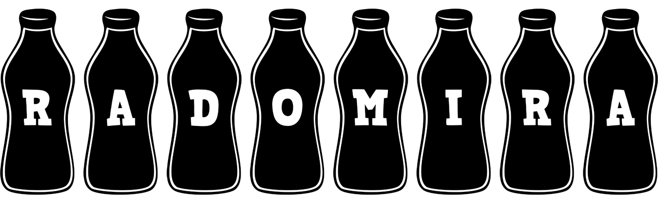 Radomira bottle logo