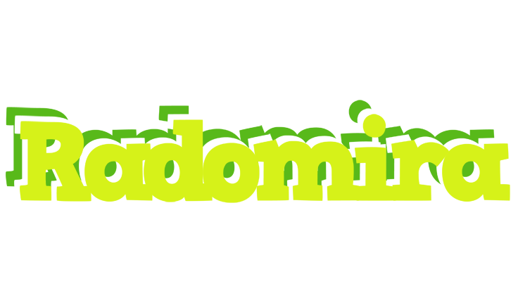 Radomira citrus logo
