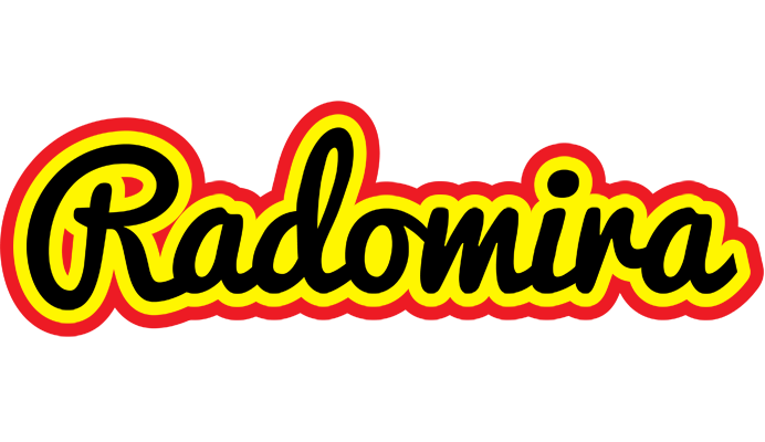 Radomira flaming logo