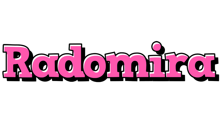 Radomira girlish logo