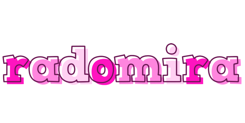 Radomira hello logo