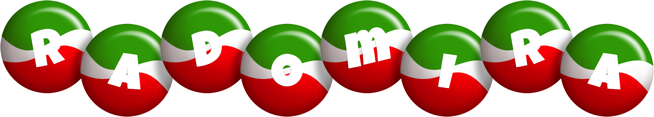 Radomira italy logo