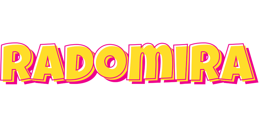 Radomira kaboom logo