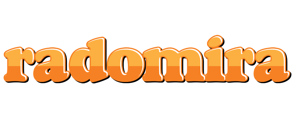 Radomira orange logo