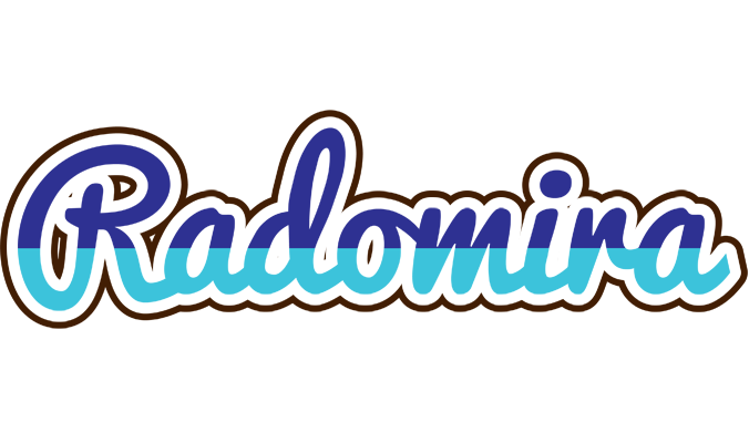 Radomira raining logo