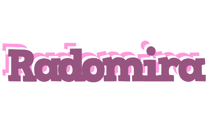 Radomira relaxing logo