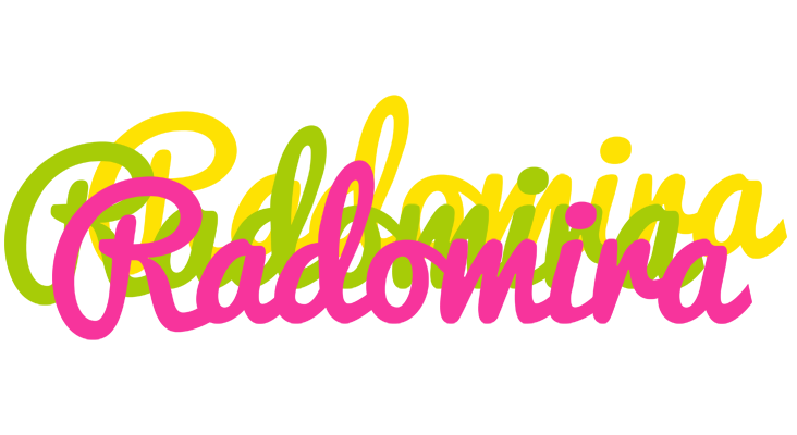Radomira sweets logo