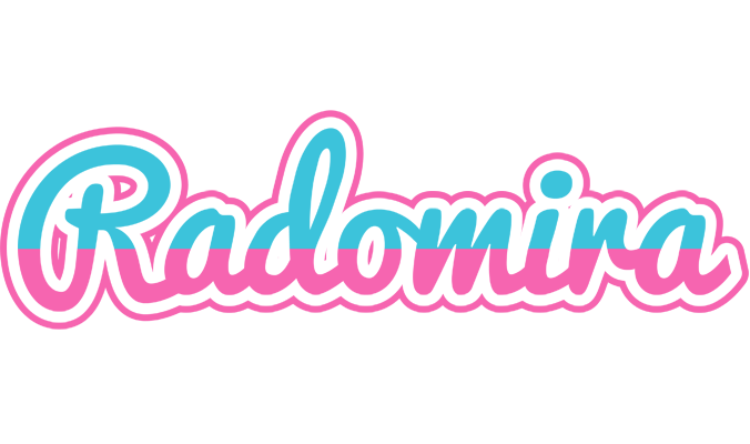 Radomira woman logo