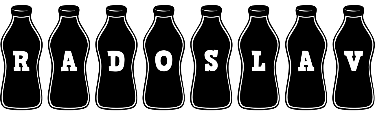 Radoslav bottle logo