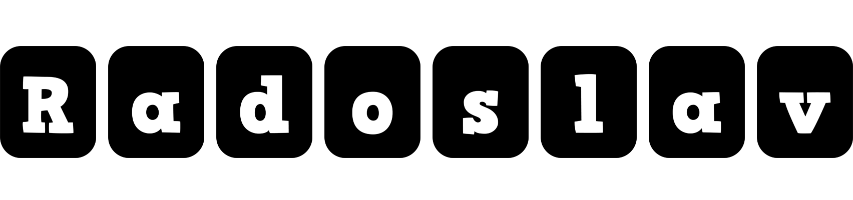 Radoslav box logo