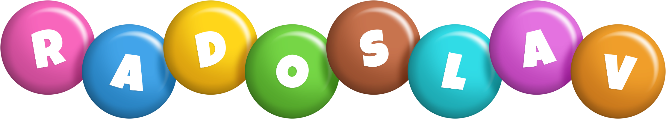 Radoslav candy logo