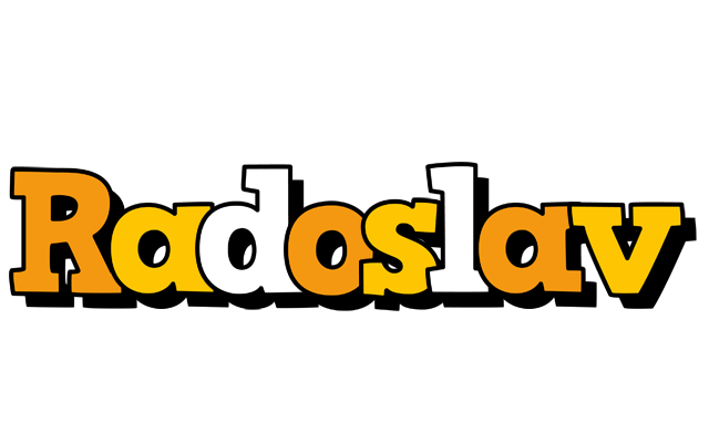 Radoslav cartoon logo