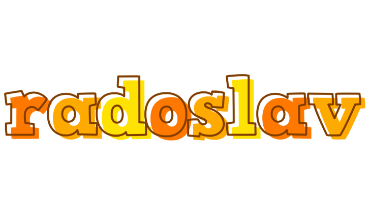 Radoslav desert logo