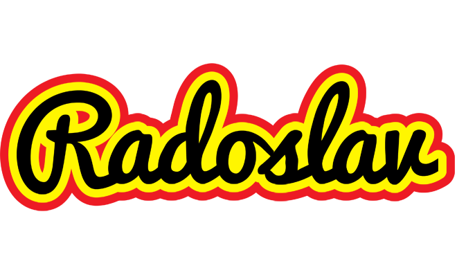 Radoslav flaming logo