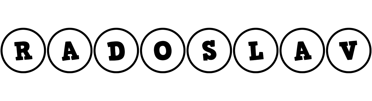 Radoslav handy logo