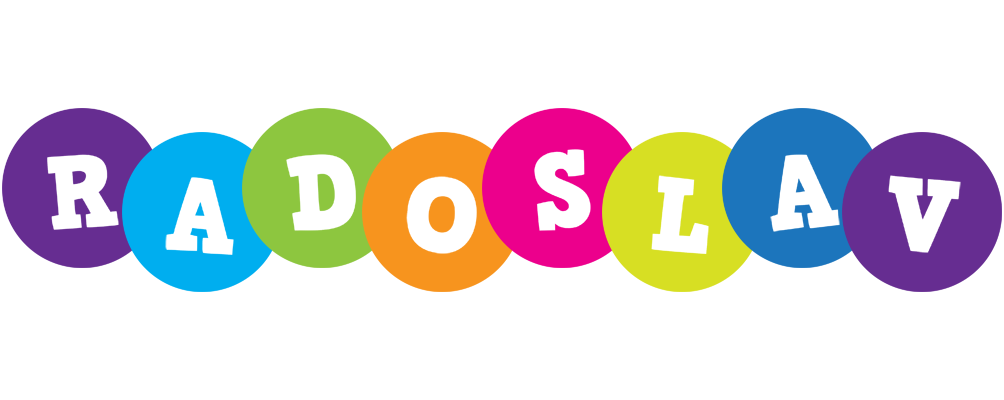 Radoslav happy logo