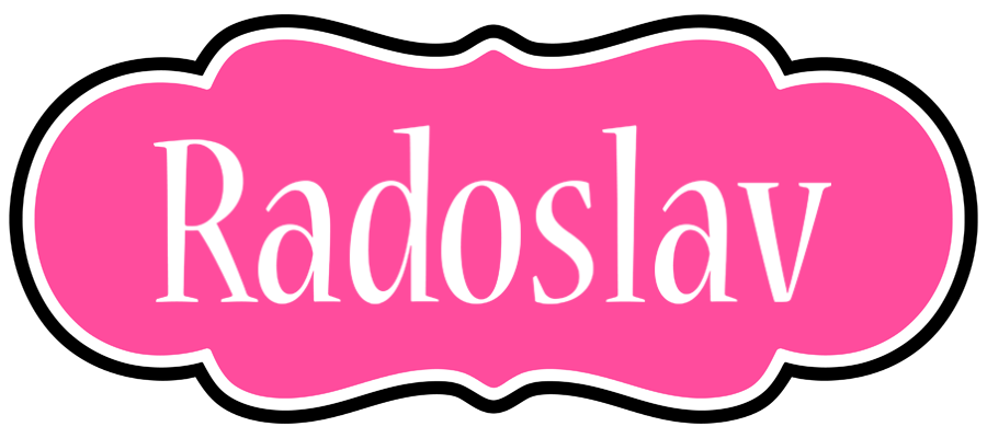 Radoslav invitation logo